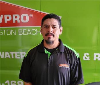 Randy Rosales, team member at SERVPRO of Huntington Beach